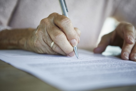 person signing will documents